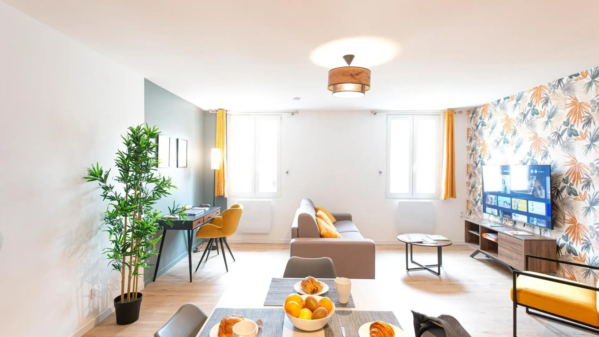 L'Escale Ocre - 150M Restaurant 3 Etoiles - Climatisation Apartment Vonnas France